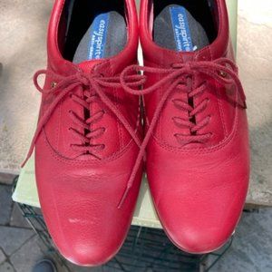 Easy Spirit ESMotion RED Leather Oxfords